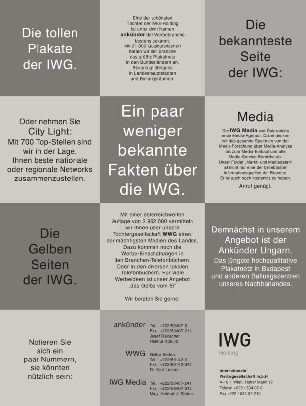 IWG Holding